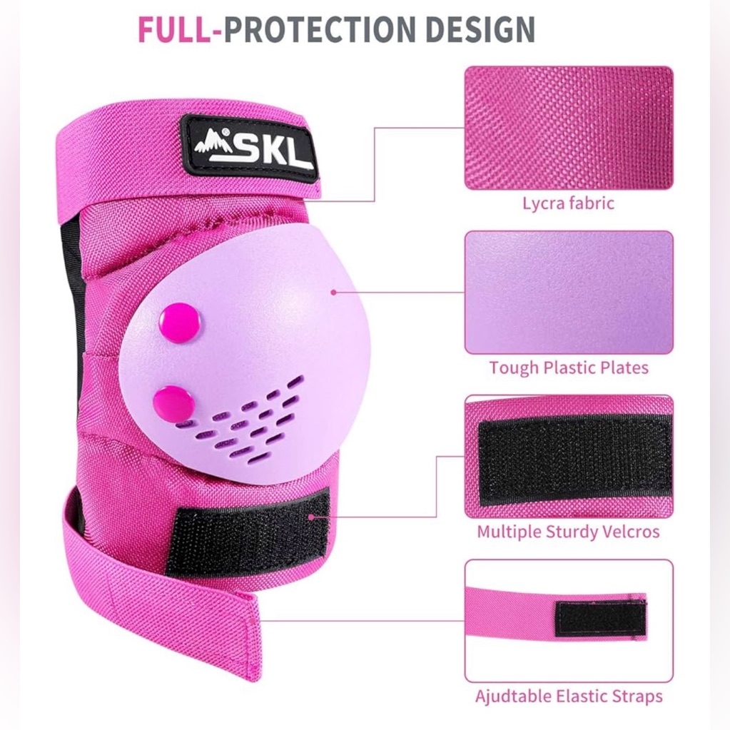 Skl Pink Protective Gear Set